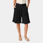 Karmamia bermuda shorts hammered black - Billede 4