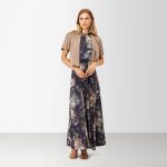 Karmamia florence dress indigo bloom - Billede 5