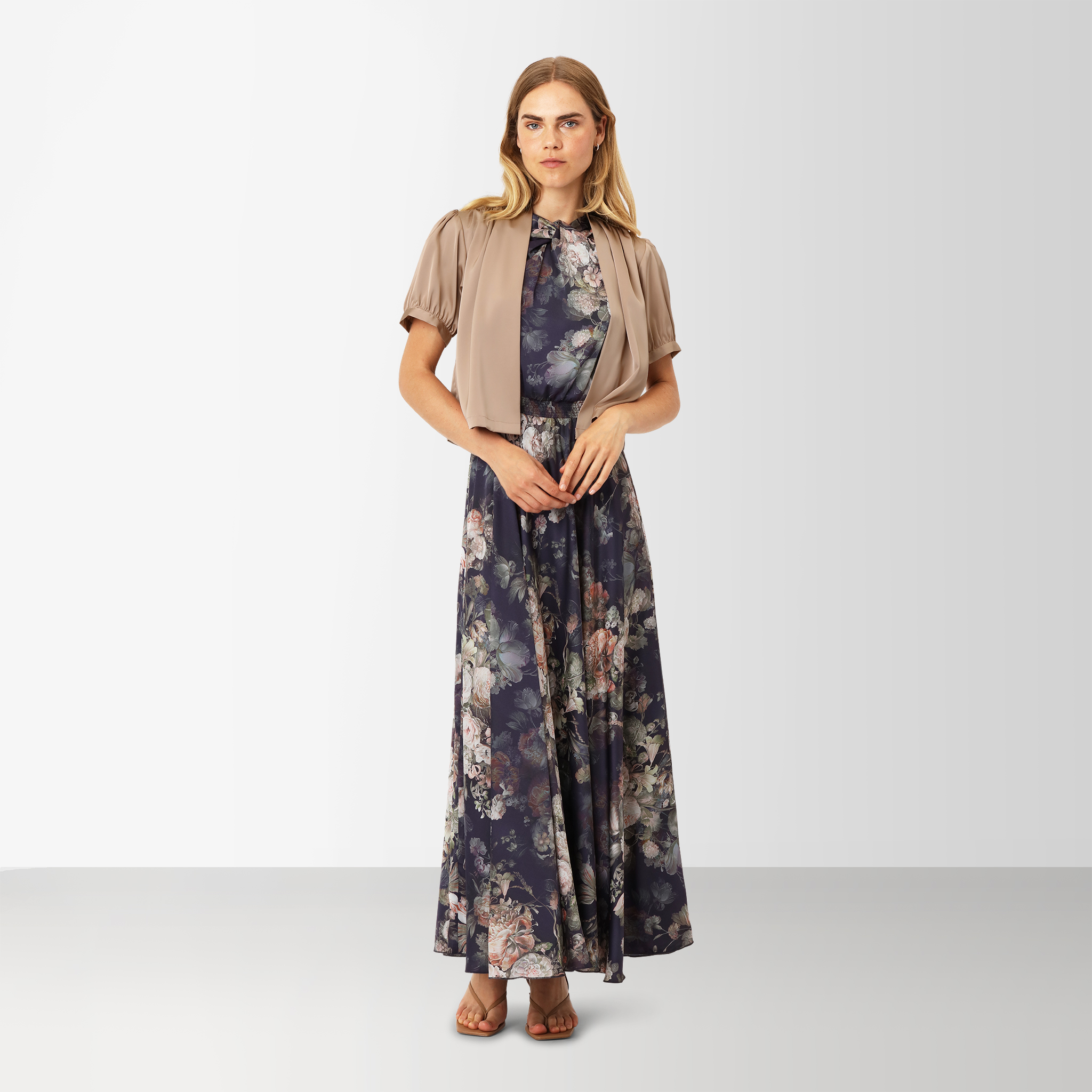 Karmamia florence dress indigo bloom - Billede 5