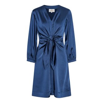 Karmamia faye mini dress rich sapphire
