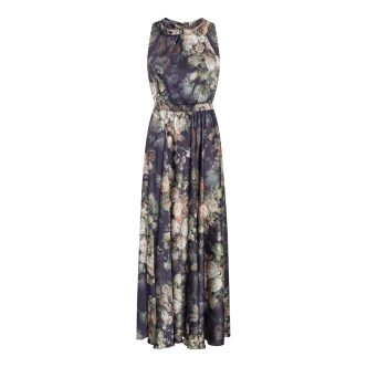 Karmamia florence dress indigo bloom