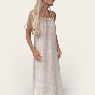 Lino linen dress nature