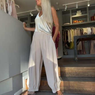Bb emily fine pant beige