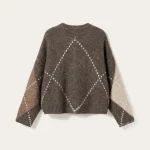 Noella lai knit ash brown mix - Billede 2