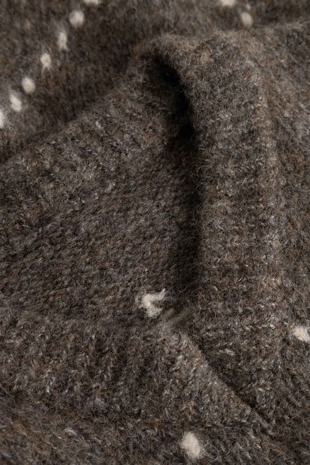 Noella lai knit ash brown mix - Billede 3