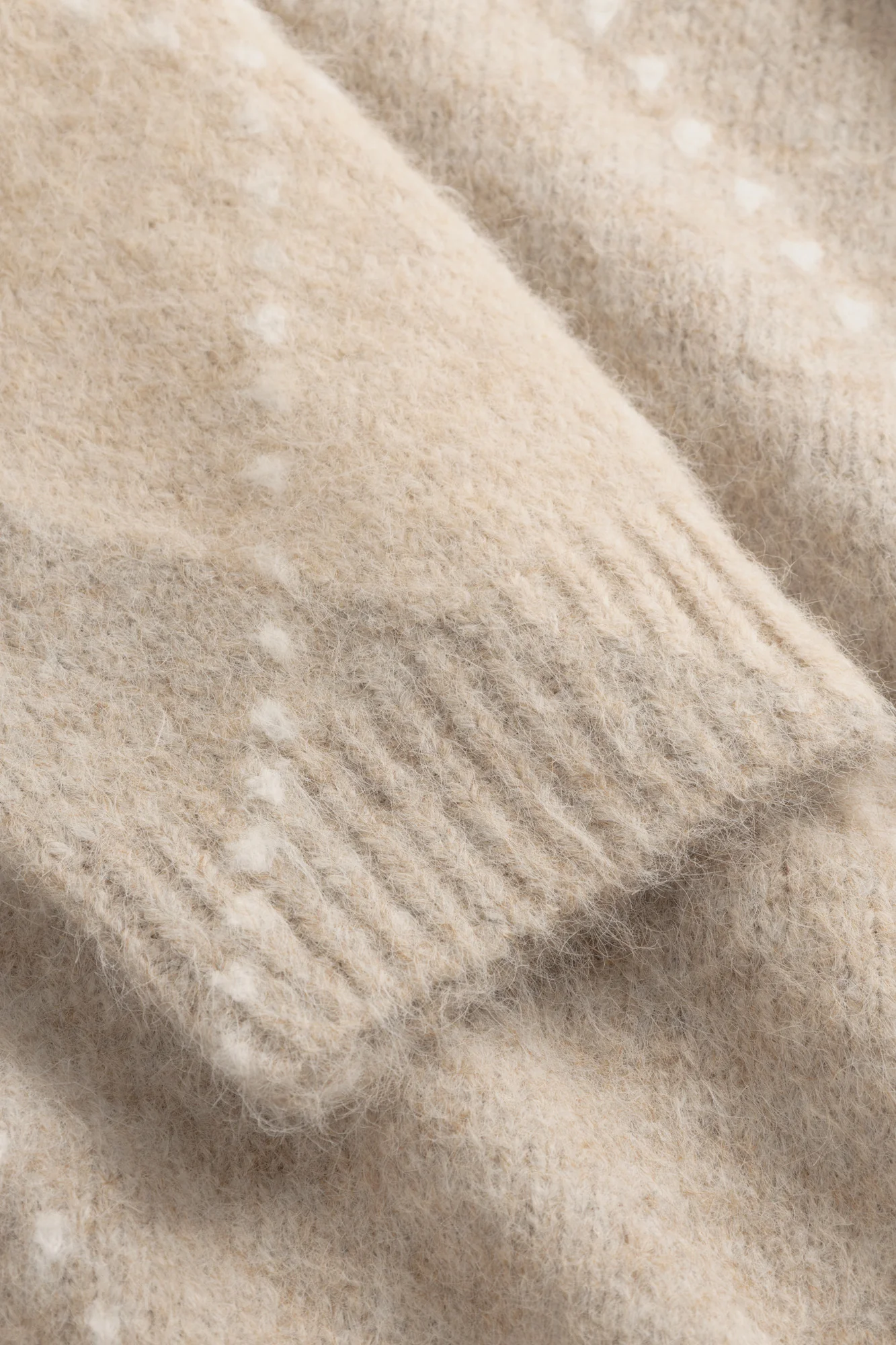 Noella lai knit beige mix - Billede 3