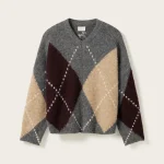 Noella lai knit medium grey mel