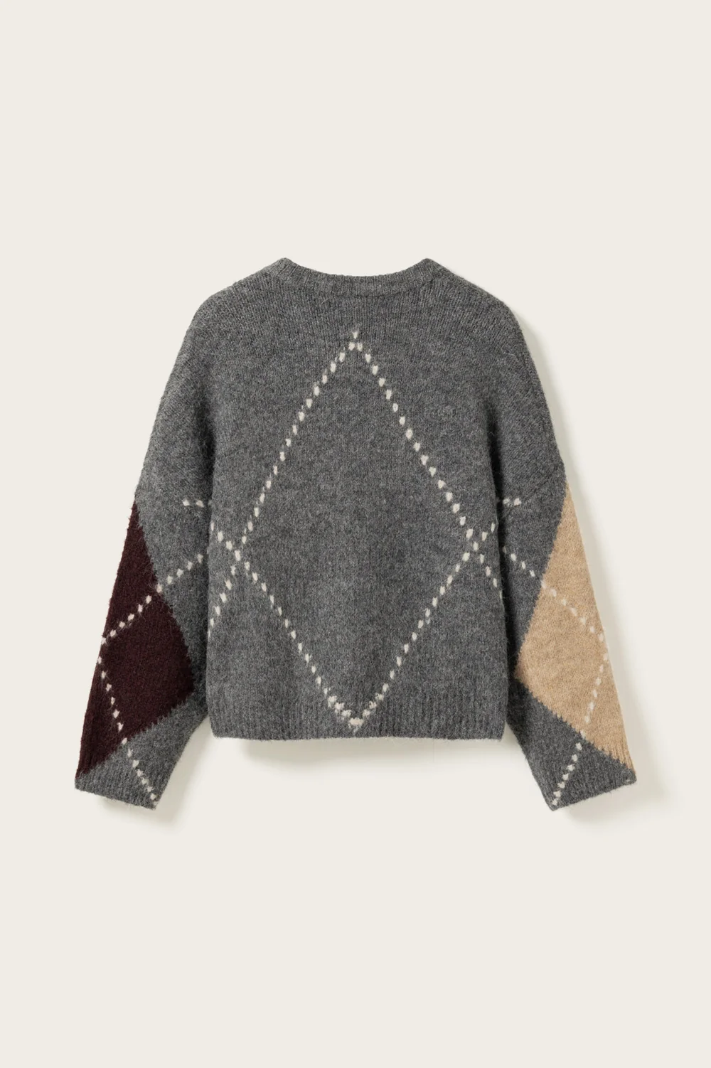 Noella lai knit medium grey mel - Billede 2