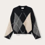 Noella lai knit navy mix
