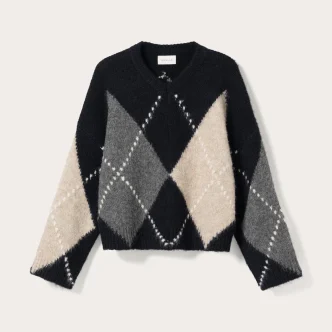 Noella lai knit navy mix