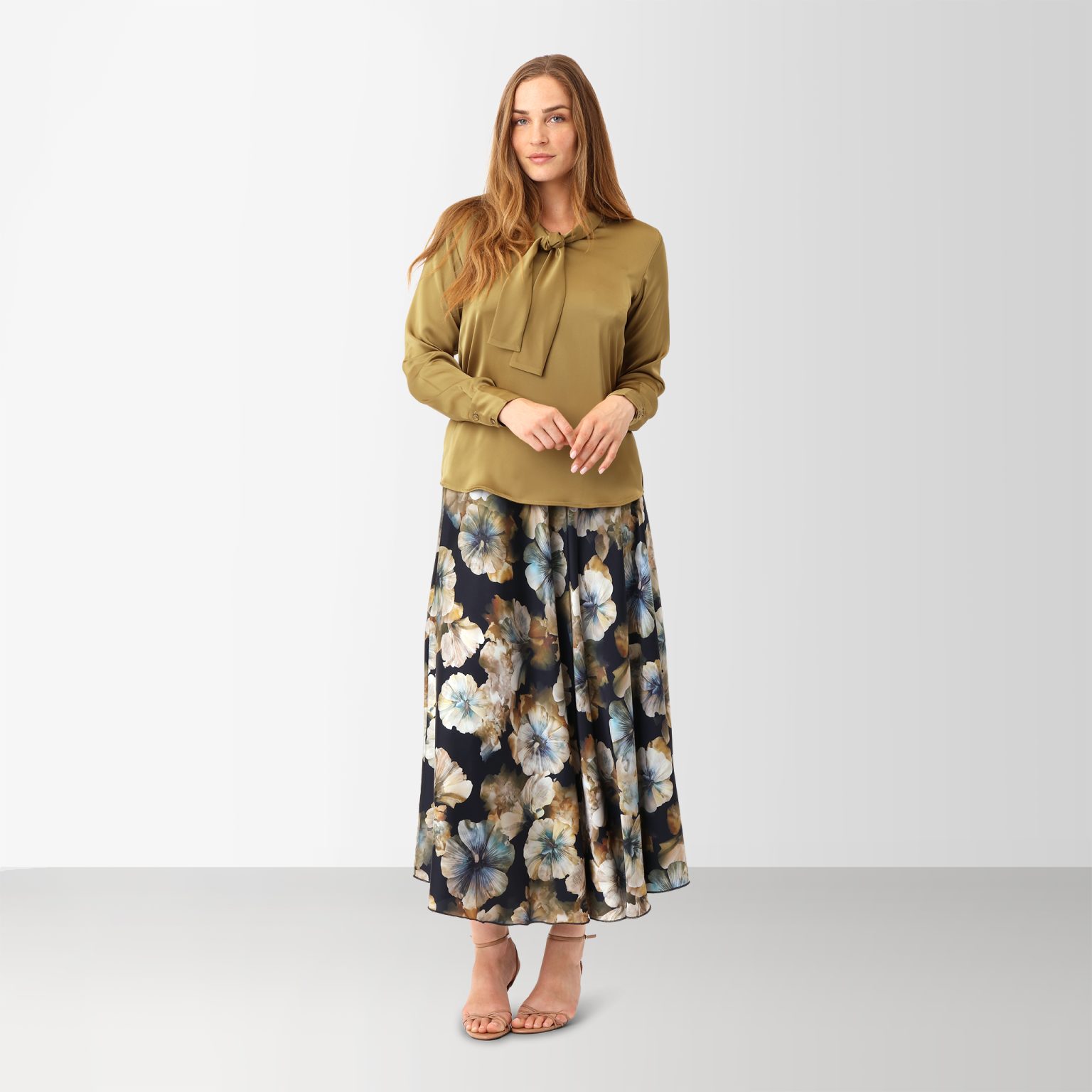 Karmamia savannah skirt maxi floral - Billede 4