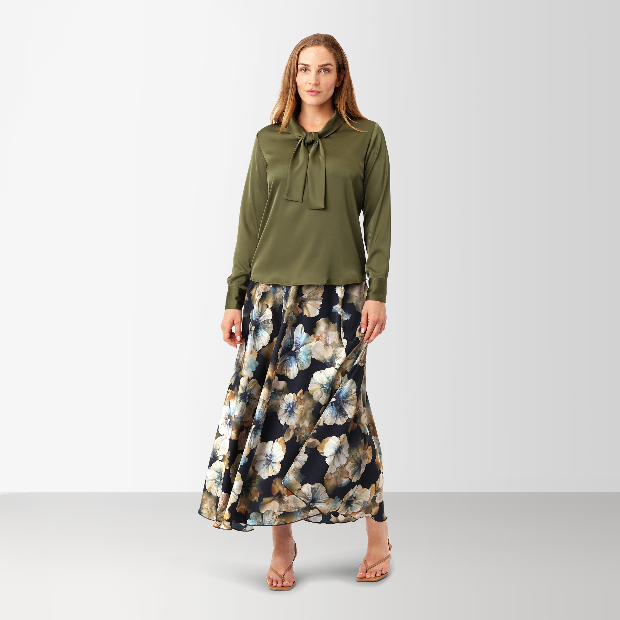Karmamia savannah skirt maxi floral - Billede 5