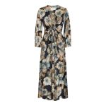 Karmamia faye dress 3/4 maxi floral