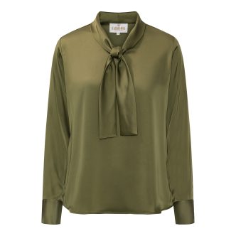 Karmamia audrey blouse semi rich olive