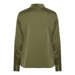 Karmamia audrey blouse semi rich olive - Billede 2