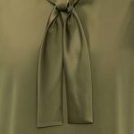 Karmamia audrey blouse semi rich olive - Billede 3