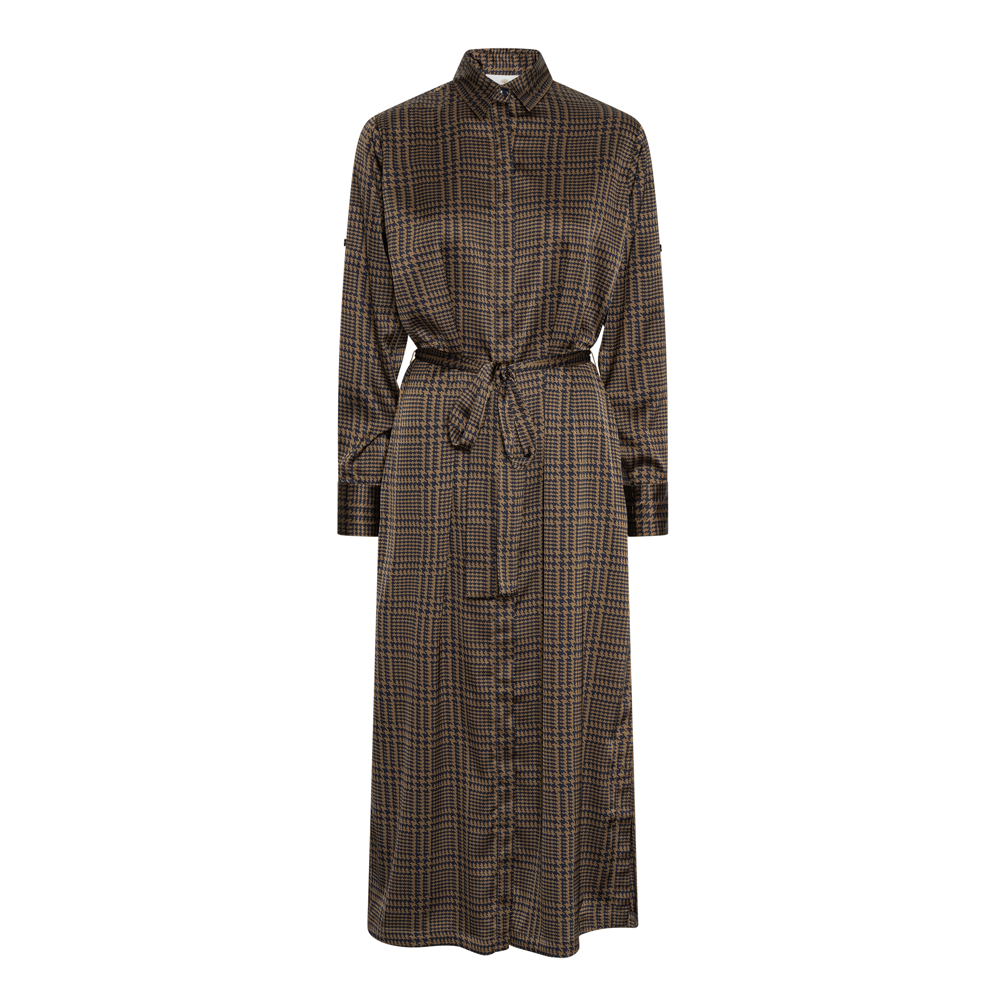 Karmamia jean dress houndstooth