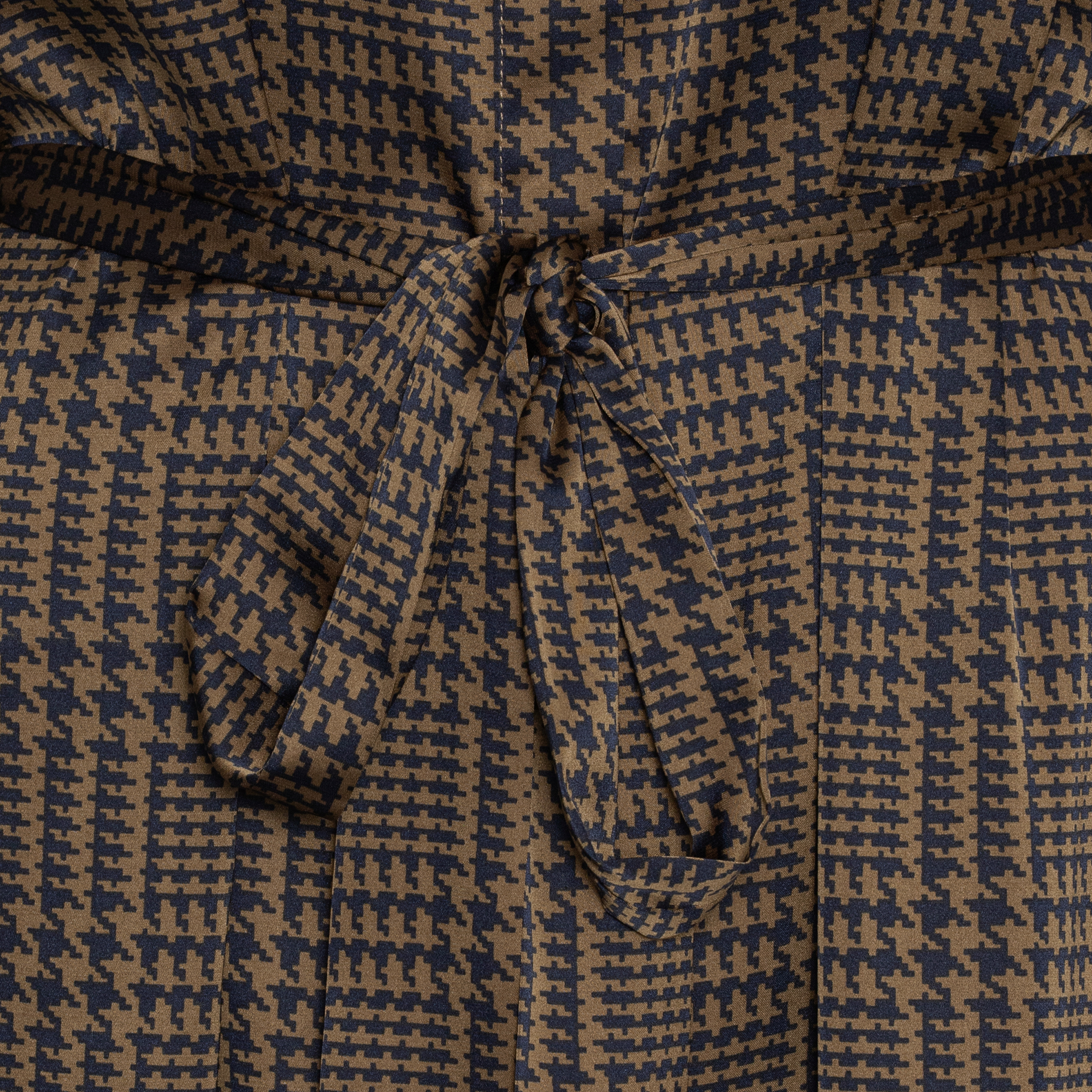 Karmamia jean dress houndstooth - Billede 3