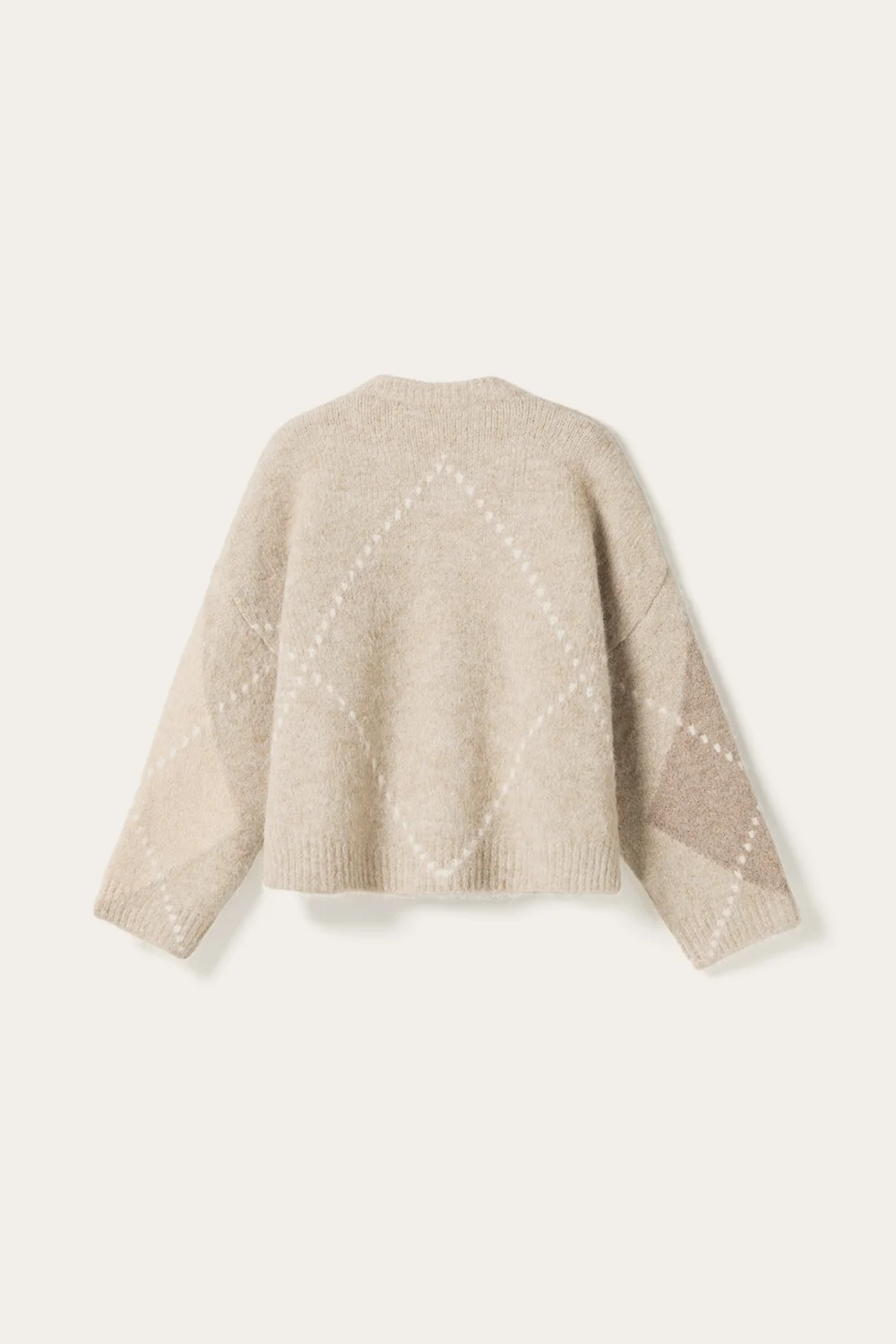 Noella lai knit beige mix - Billede 2
