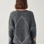 Noella lai knit grey mix - Billede 4