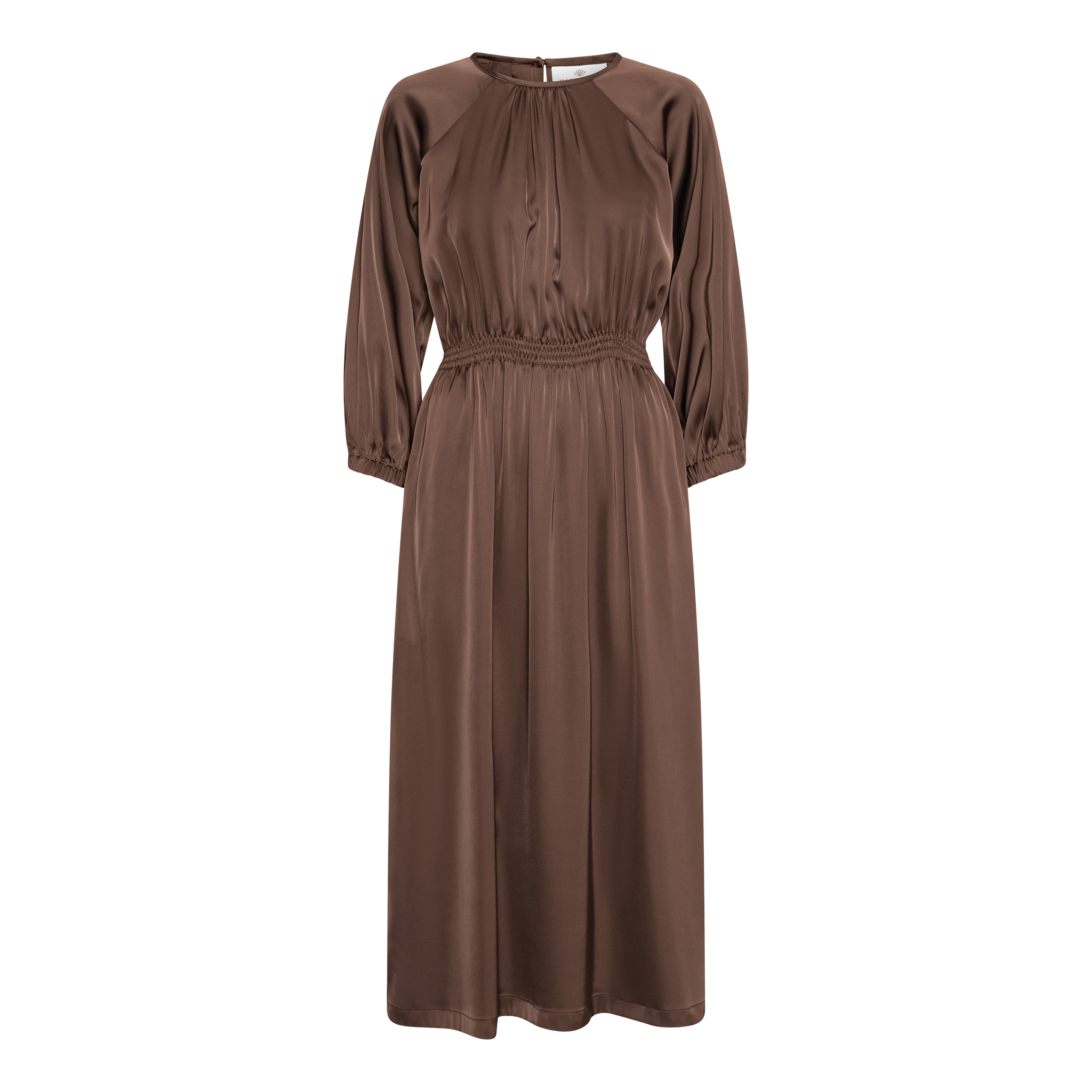 Karmamia rachel dress semi rich brown