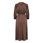 Karmamia rachel dress semi rich brown - Billede 2