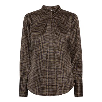Karmamia tara blouse houndstooth