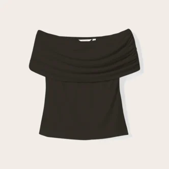 Noella mattie top black