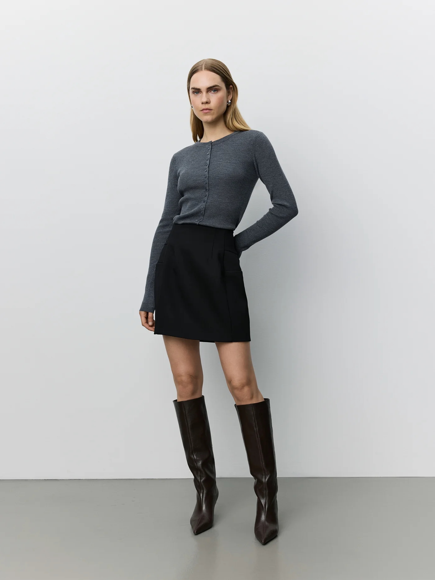 Sofie schnoor abbie skirt black - Billede 2