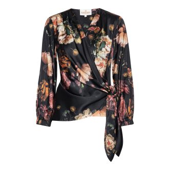 Karmamia elena blouse scarlett flower