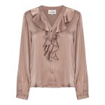 Karmamia sophia blouse semi rich tan