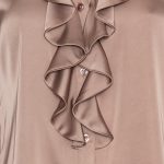 Karmamia sophia blouse semi rich tan - Billede 3
