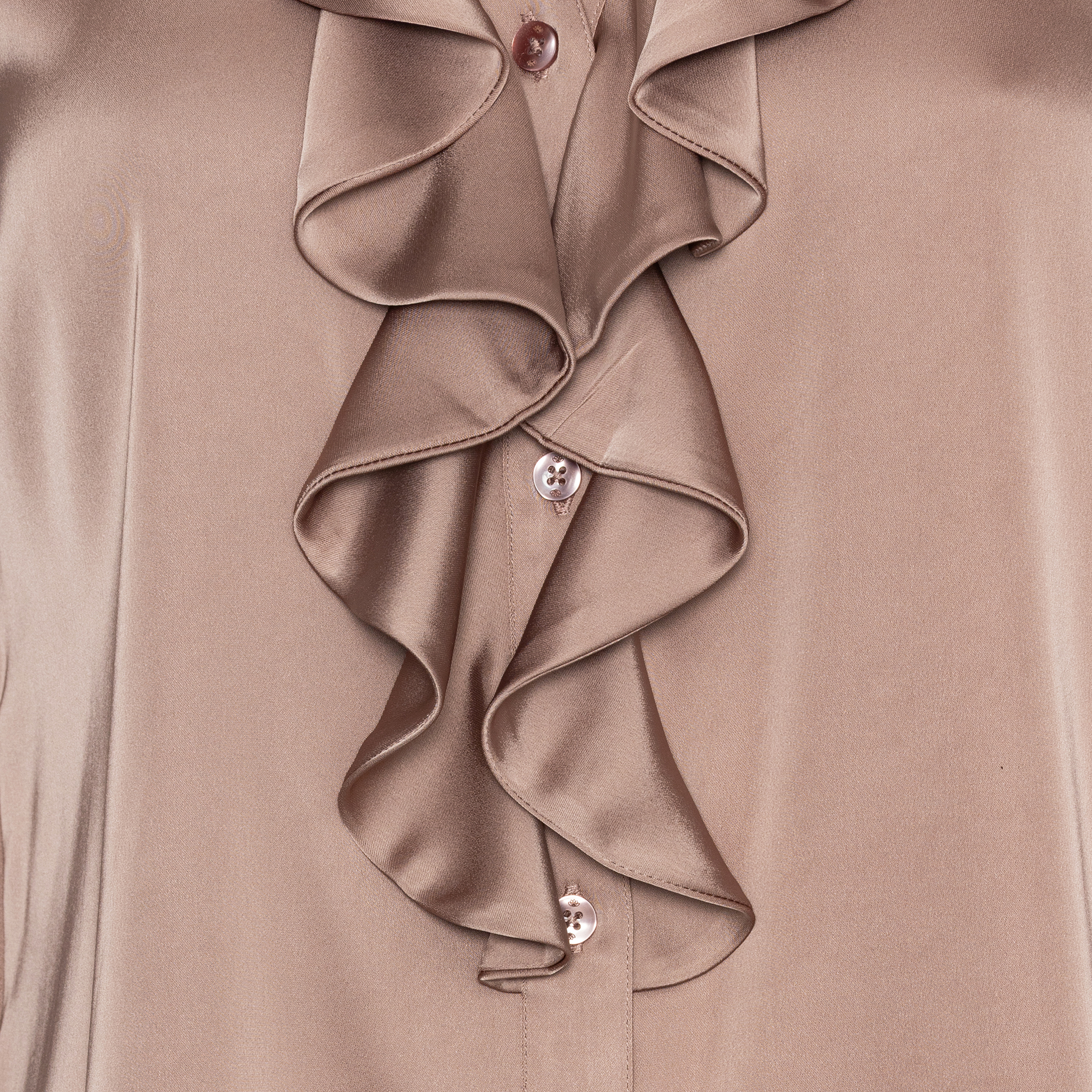 Karmamia sophia blouse semi rich tan - Billede 3