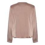 Karmamia sophia blouse semi rich tan - Billede 2