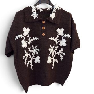 BB lisa blouse brown