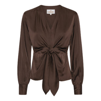 Karmamia blair blouse cocoa