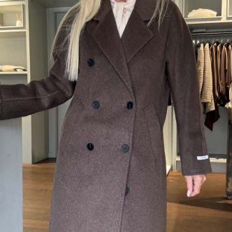 BB zoff coat brown