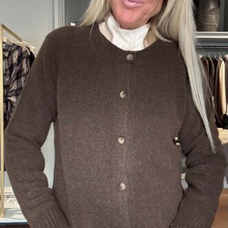 BB aby cardigan brown